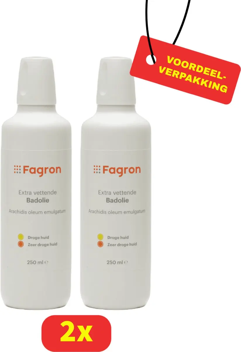 Fagron Extra Vettende Badolie 250ml