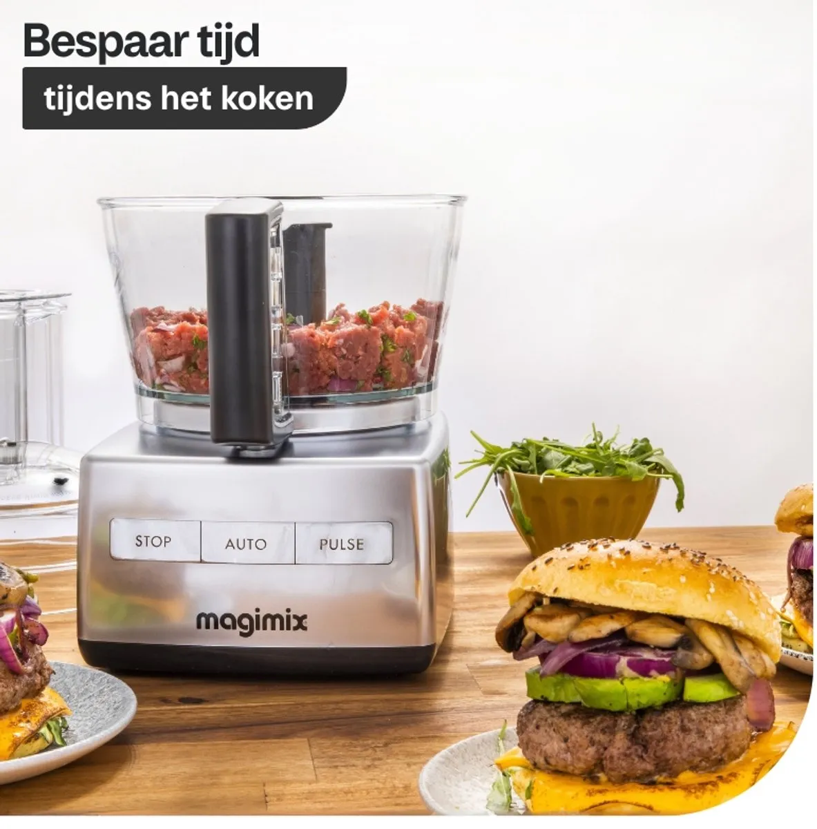 Magimix CS 4200 XL Foodprocessor - 950W - Wit