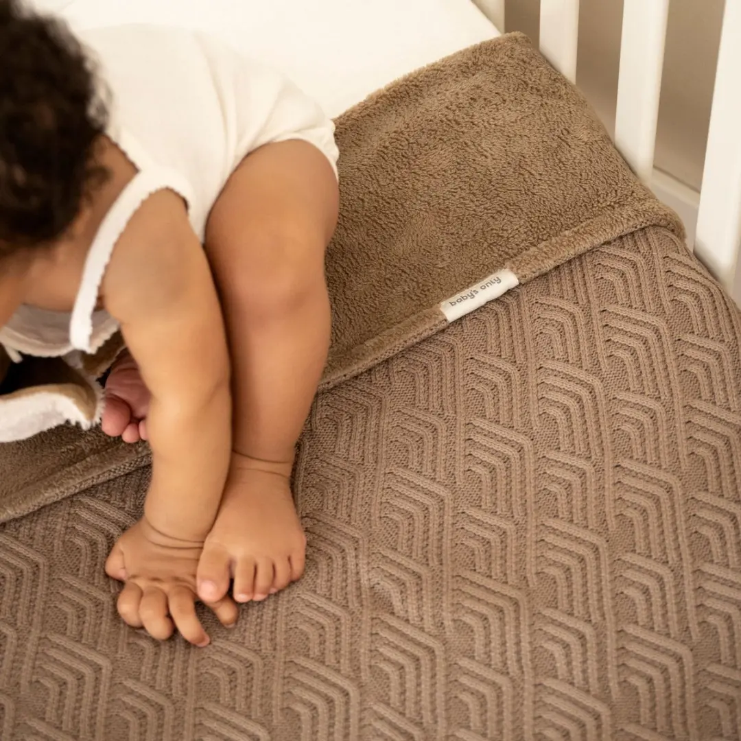 Baby's Only Sierra Wiegdeken Teddy Urban Taupe