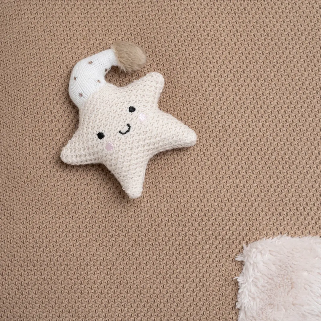 Baby's Only Boxkleed Heaven Parklegger Speelmat Clay/Warm Linen 75x95cm