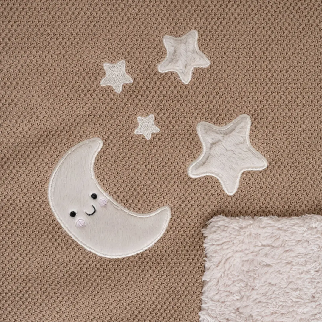 Baby's Only Boxkleed Heaven Parklegger Speelmat Clay/Warm Linen 75x95cm