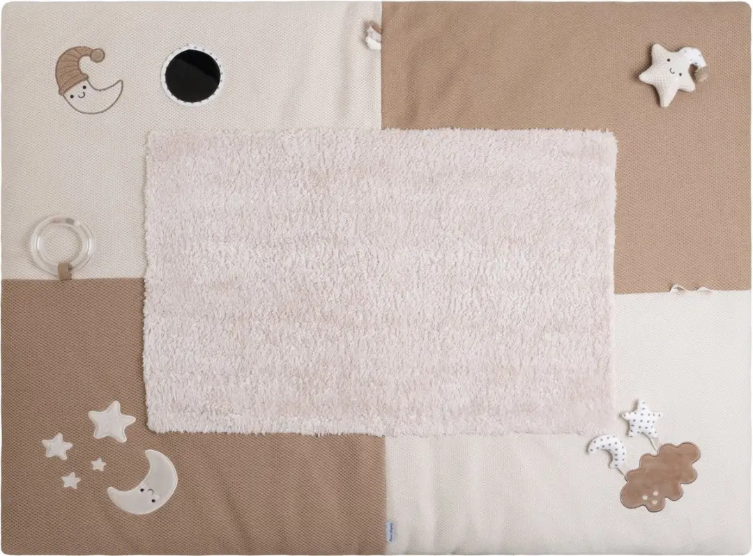 Baby's Only Boxkleed Heaven Parklegger Speelmat Clay/Warm Linen 75x95cm