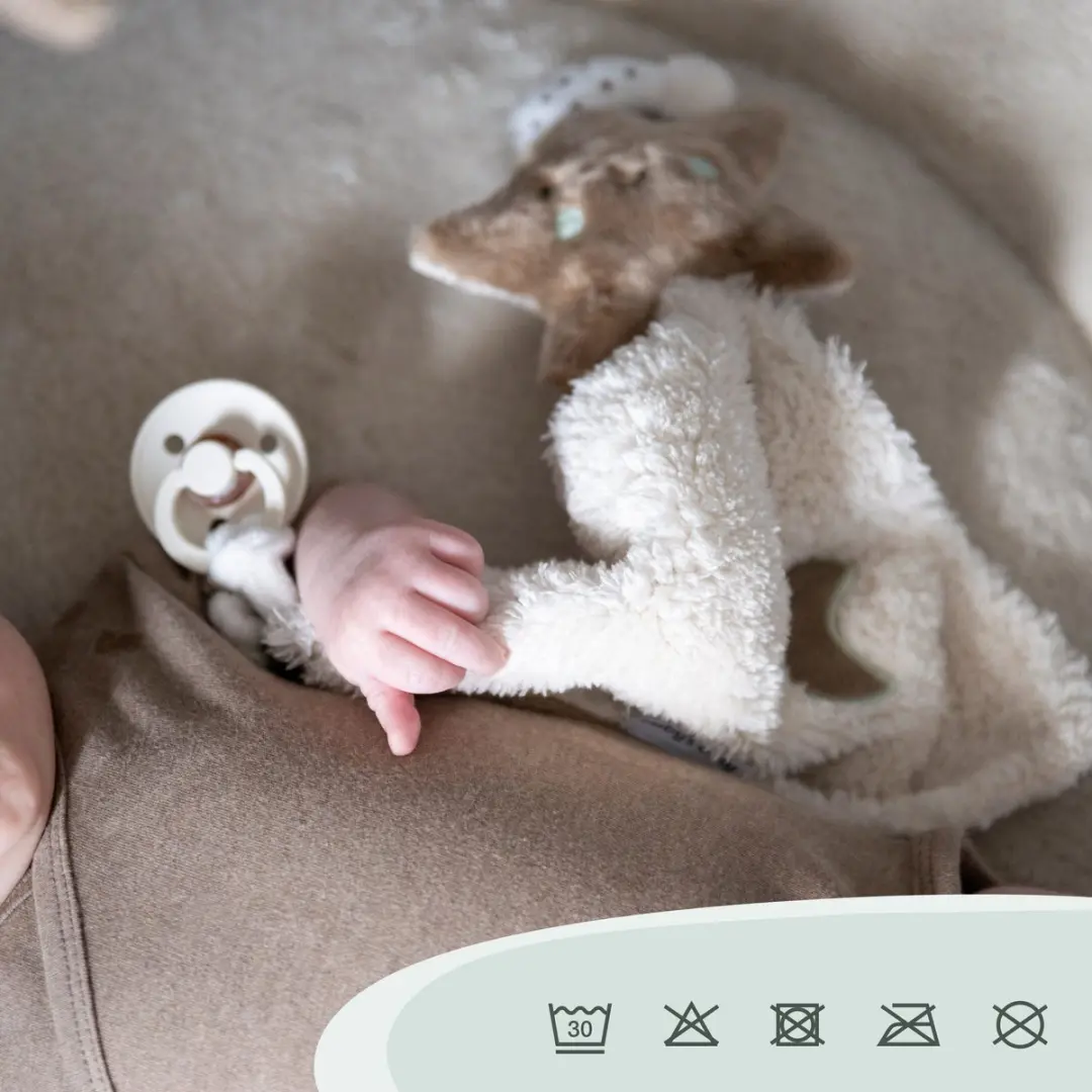 Baby's Only Heaven Speendoekje Clay/Warm Linen