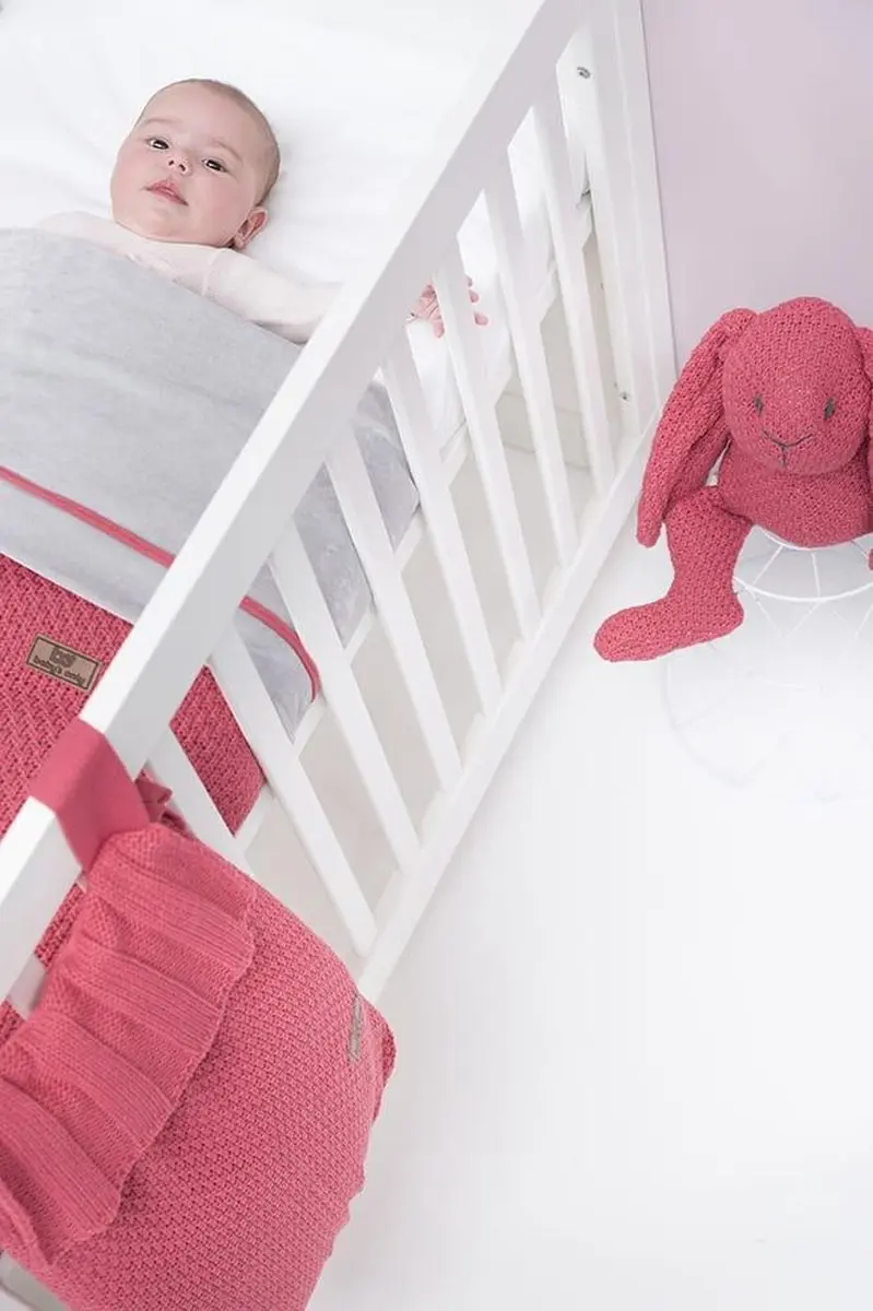 Baby's Only Gebreide Boxzak Framboos