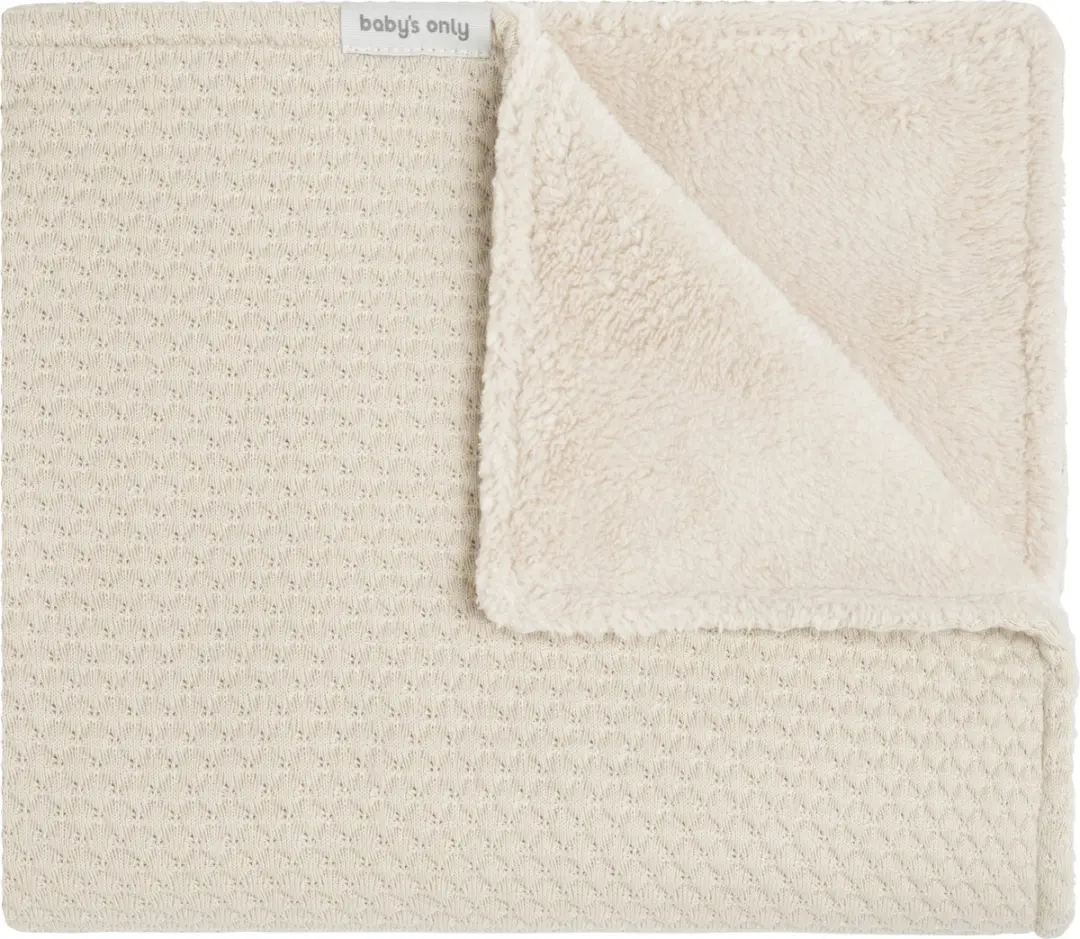 Baby's Only Gebreide Teddy Ledikantdeken Sky