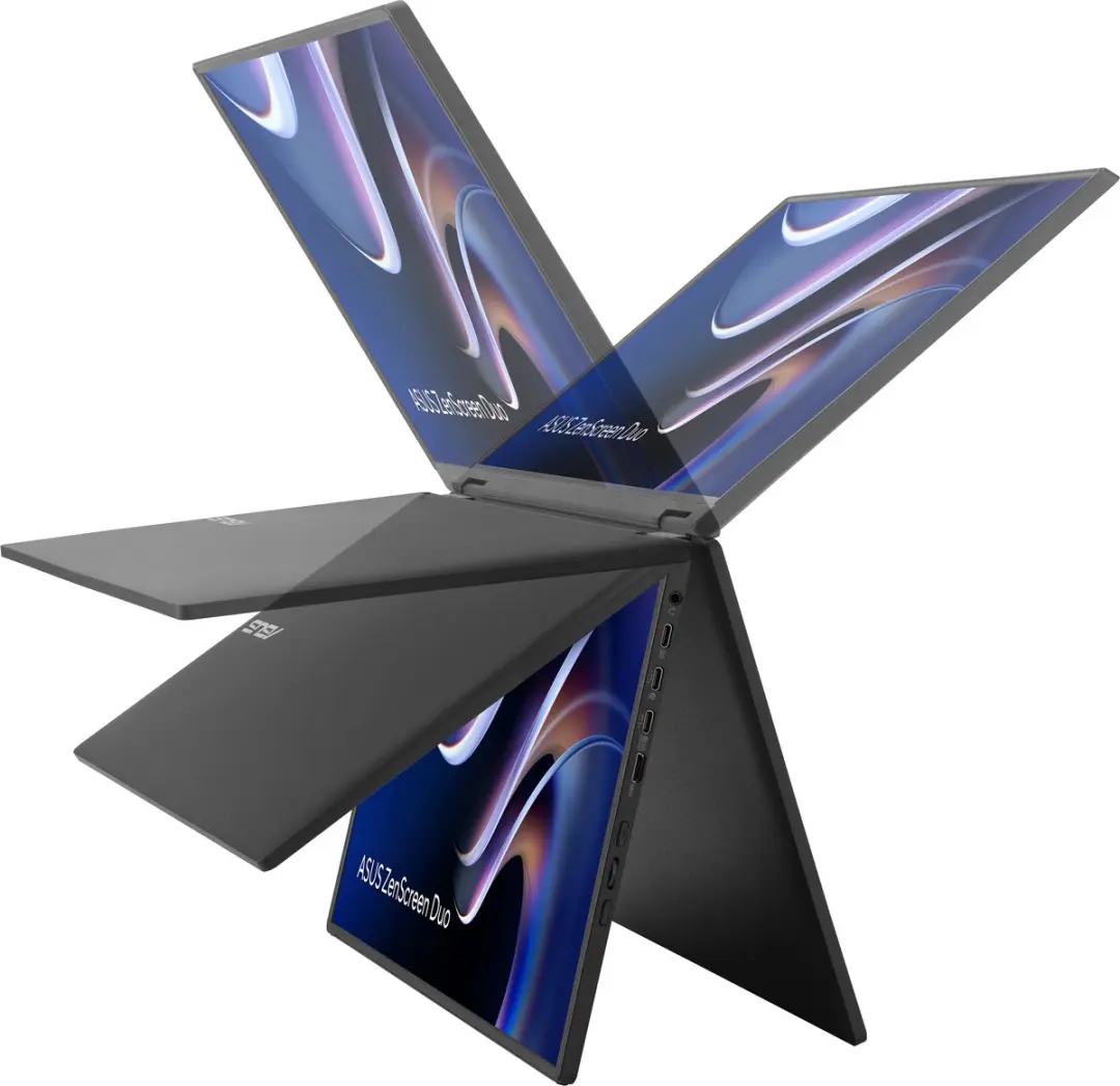 ASUS ZenScreen Duo MB14FCD 14 Inch Portable Monitor - Dual USB-C - afbeelding 6 van 6