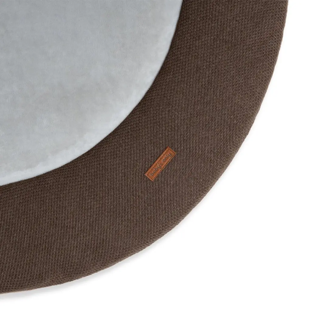 Baby's Only Gebreid Boxkleed Classic Cacao - Ø95cm