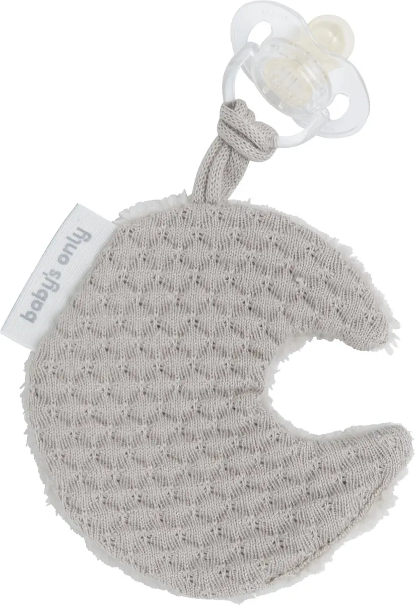Baby's Only Speenknuffel Maan Sky Urban Taupe