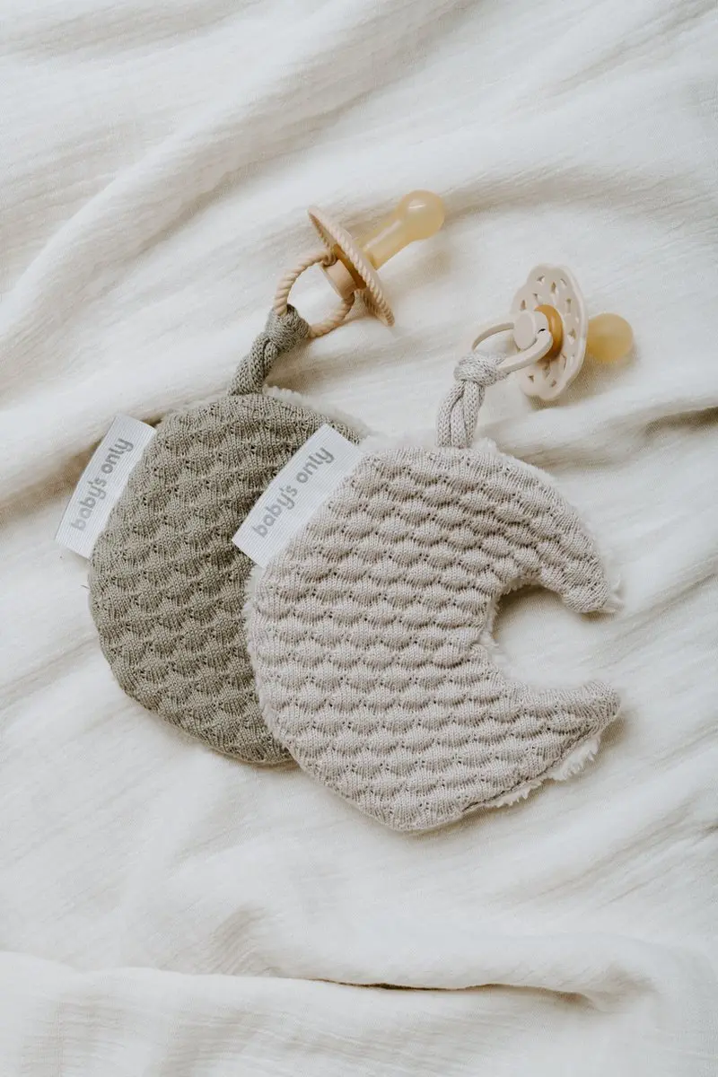Baby's Only Speenknuffel Maan Sky Urban Taupe
