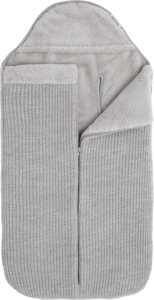 Baby's Only Voetenzak autostoel Hope - Dusty Grey - 3- en 5-puntsgordel