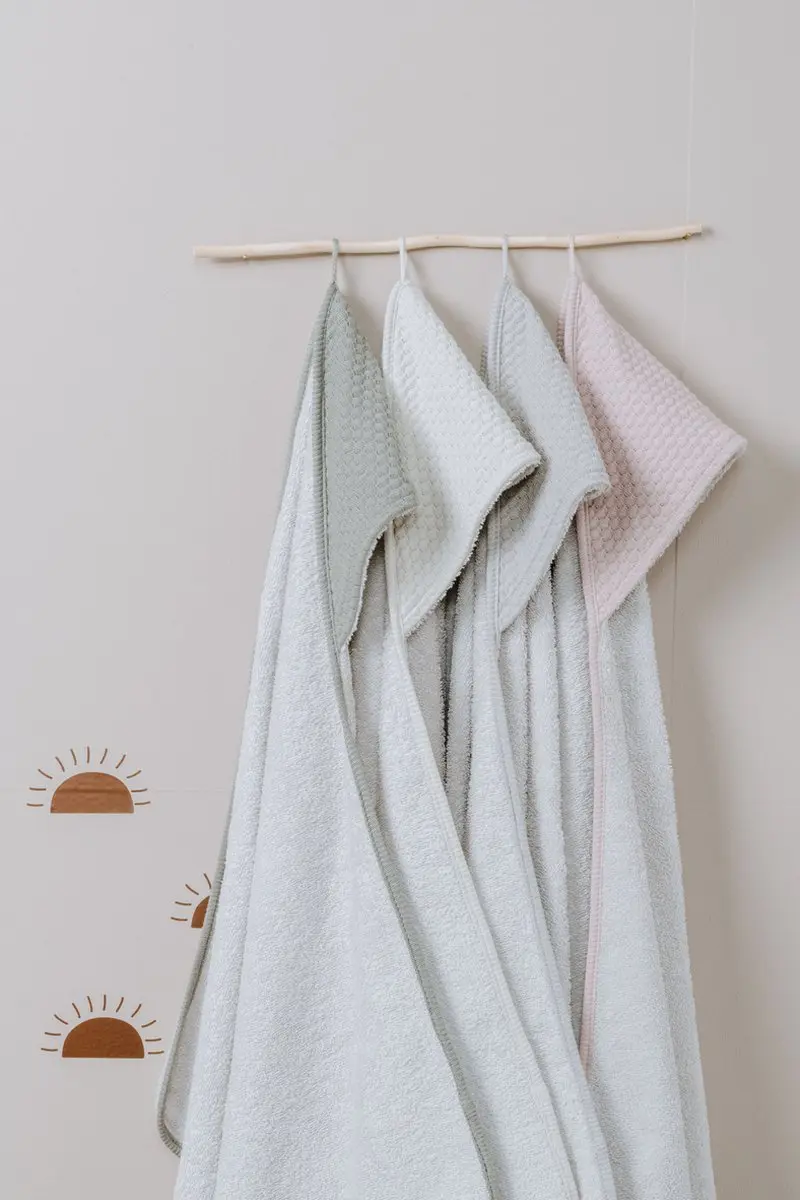 Baby's Only Badcape Sky Oud Roze 75x85cm