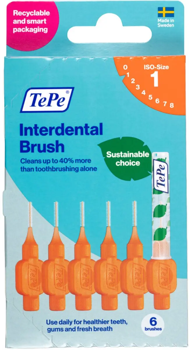 TePe Interdentale Ragers Original 0,45mm Oranje
