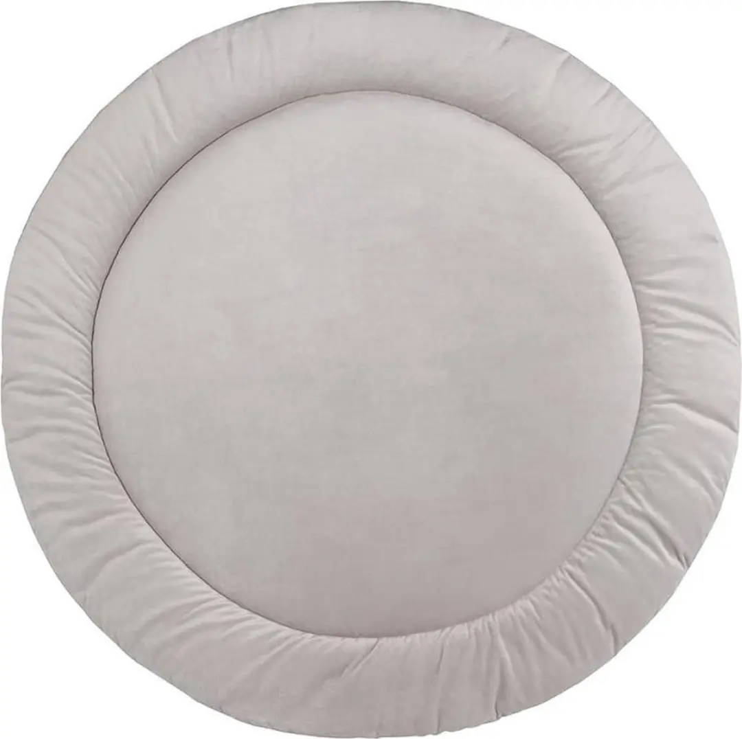 Baby's Only Gebreid Boxkleed Classic - Ø90cm - Zilvergrijs