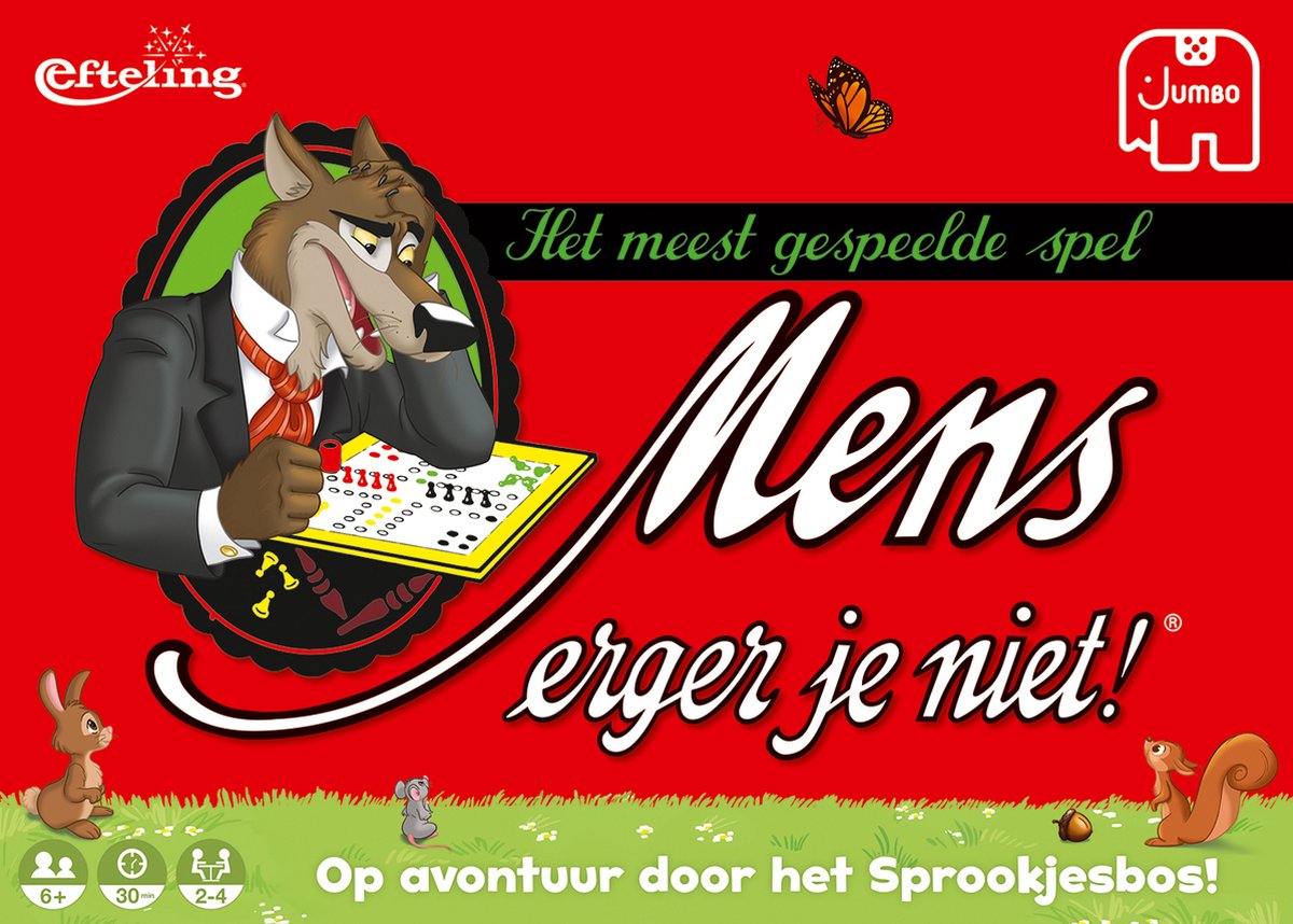 Jumbo Mens Erger Je Niet Efteling Sprookjesboom - Bordspel