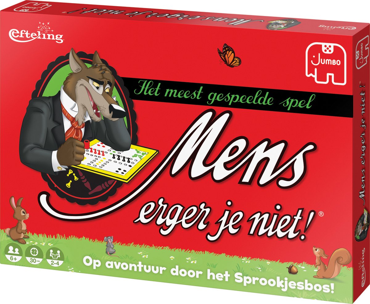 Jumbo Mens Erger Je Niet Efteling Sprookjesboom - Bordspel