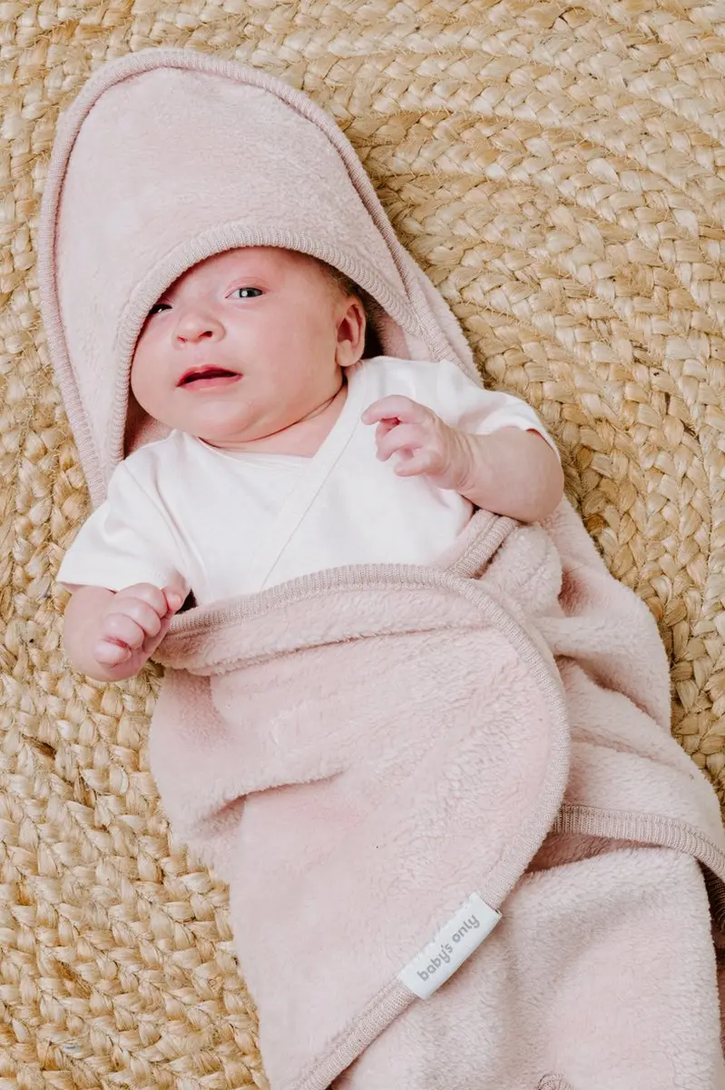 Baby's Only Wikkeldeken Oud Roze 75x75cm