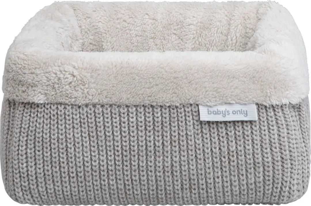 Baby's Only Gebreide Commodemandje Dusty Grey