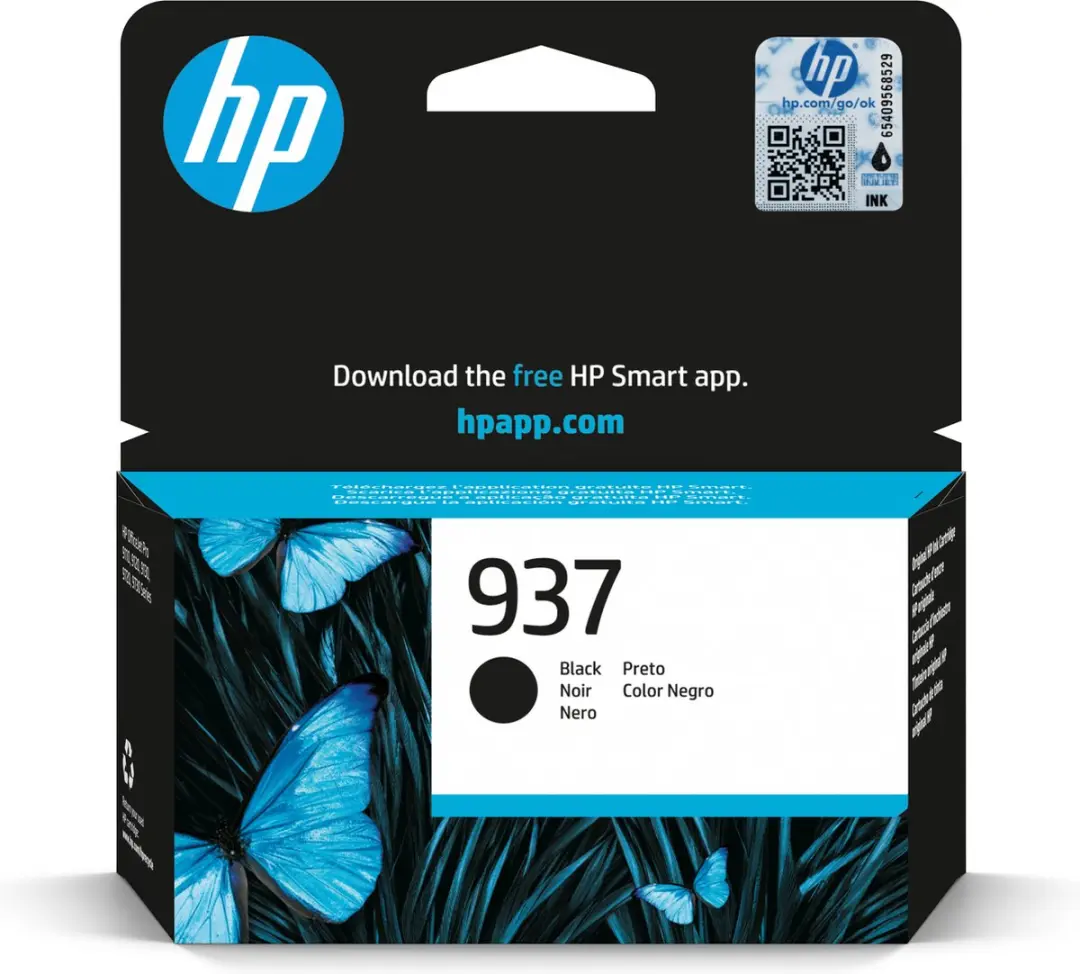 HP 937 Inktcartridge 4S6W5NE