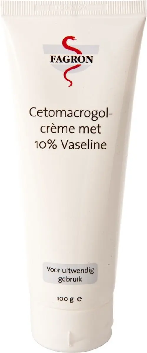 Fagron Cetomacrogolcrème 10% Vaseline 100g