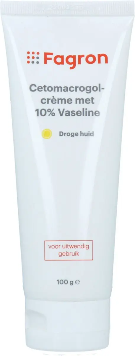 Fagron Cetomacrogolcrème 10% Vaseline 100g