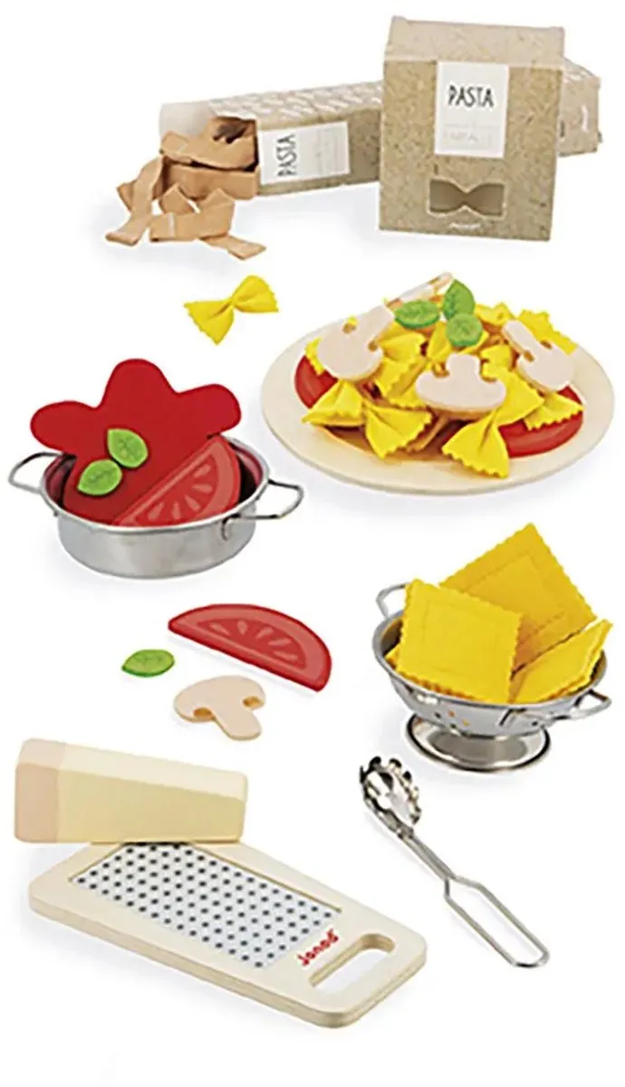 Janod In De Keuken Pasta-Set - Vilt - 1 Stuk