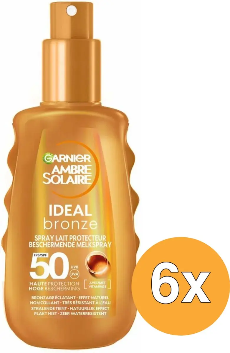 Garnier Ambre Solaire Ideal Bronze Melkspray SPF 50