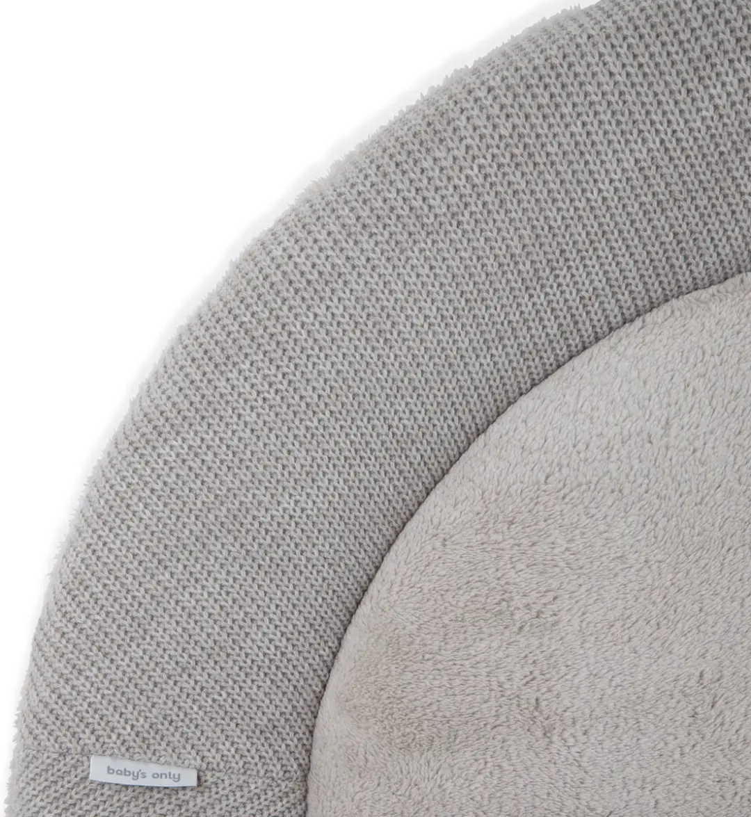 Baby's Only Gebreid Boxkleed Hope - Ø90cm - Dusty Grey