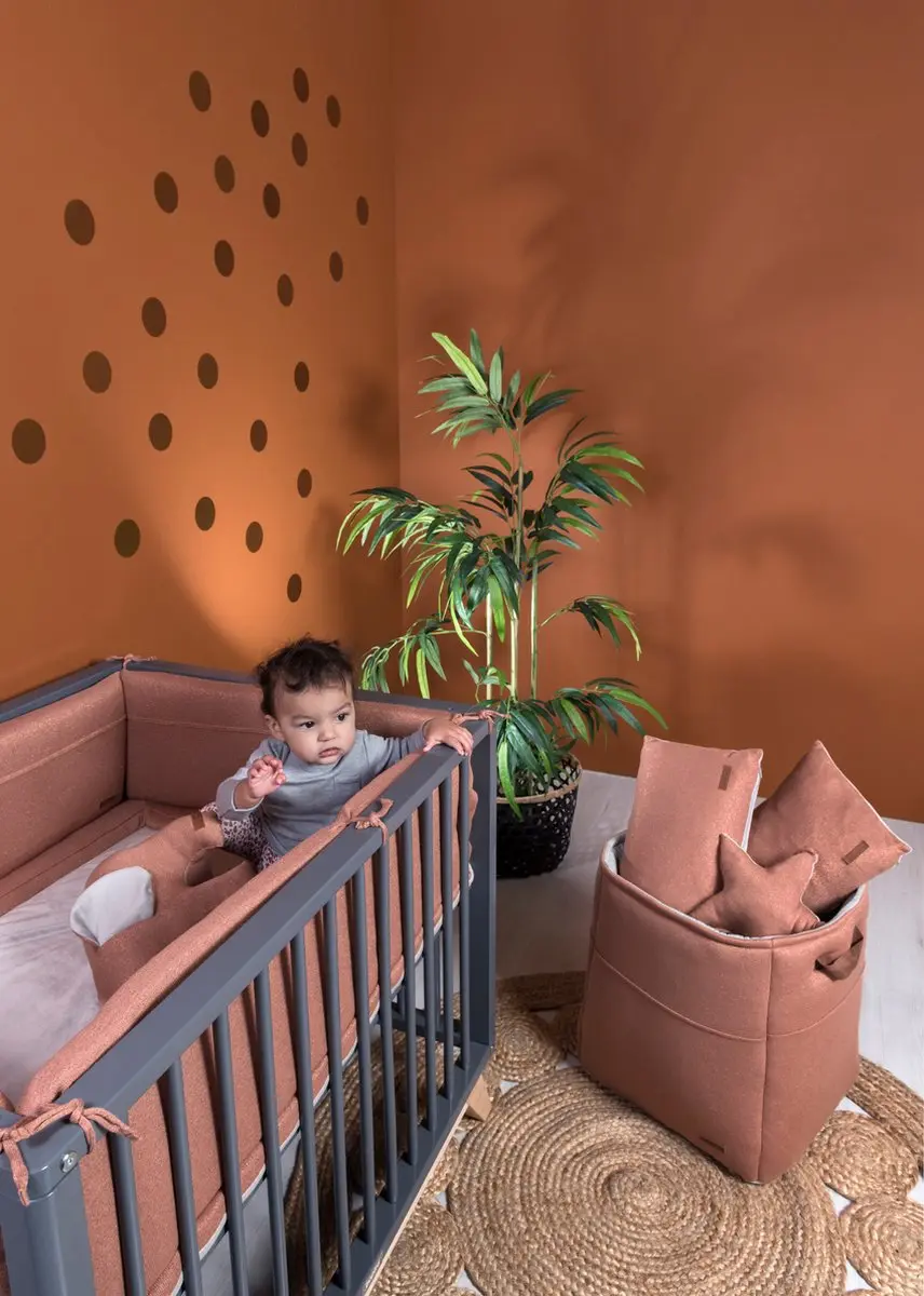 Baby's Only Gebreid Boxkleed Sparkle 80x100cm - Zilver-Roze