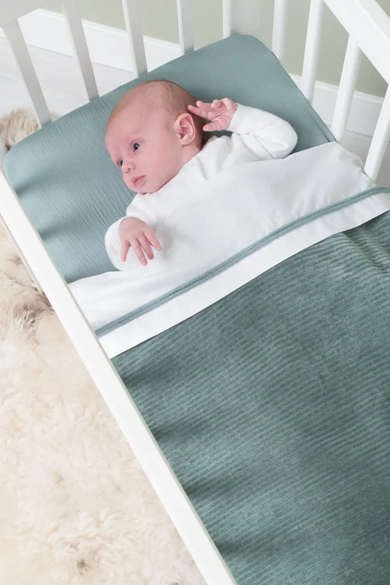 Baby's Only Baby Dekbedovertrek Ledikant Sense - 100x135cm - Caramel