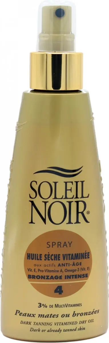 Soleil Noir Huile Sèche Bronzage Intense Spray 150ml