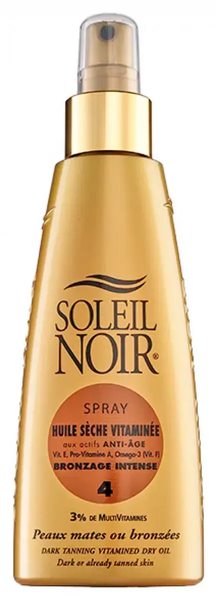 Soleil Noir Huile Sèche Bronzage Intense Spray 150ml