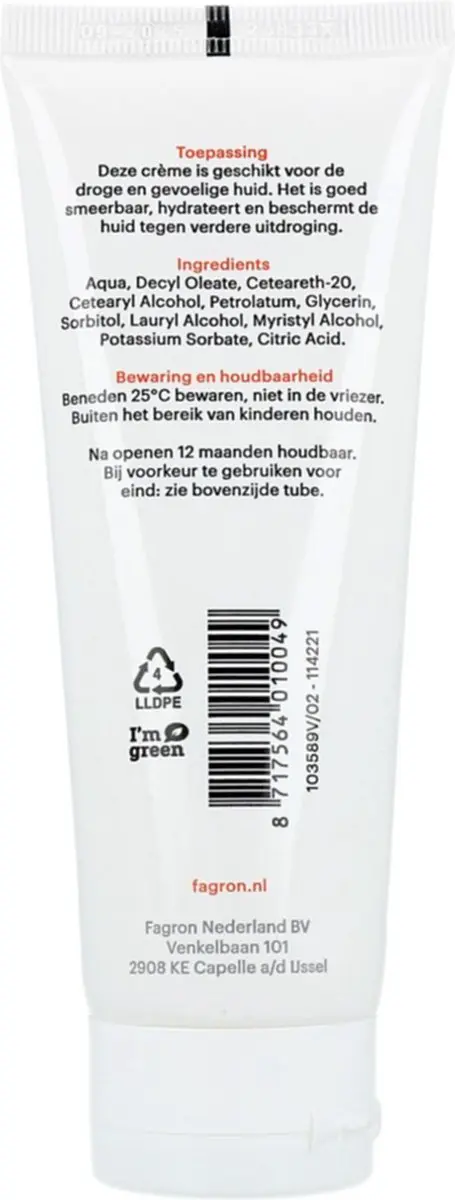 Fagron Cetomacrogol Crème 10% - 100g