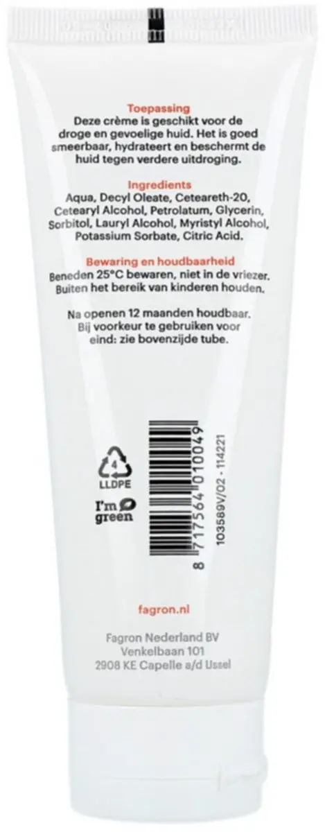 Fagron Cetomacrogol Crème 10% - 100g