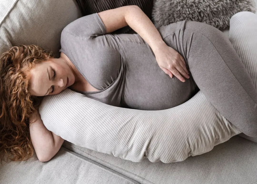 Baby's Only Sense Voedingskussen 160cm - Kiezelgrijs