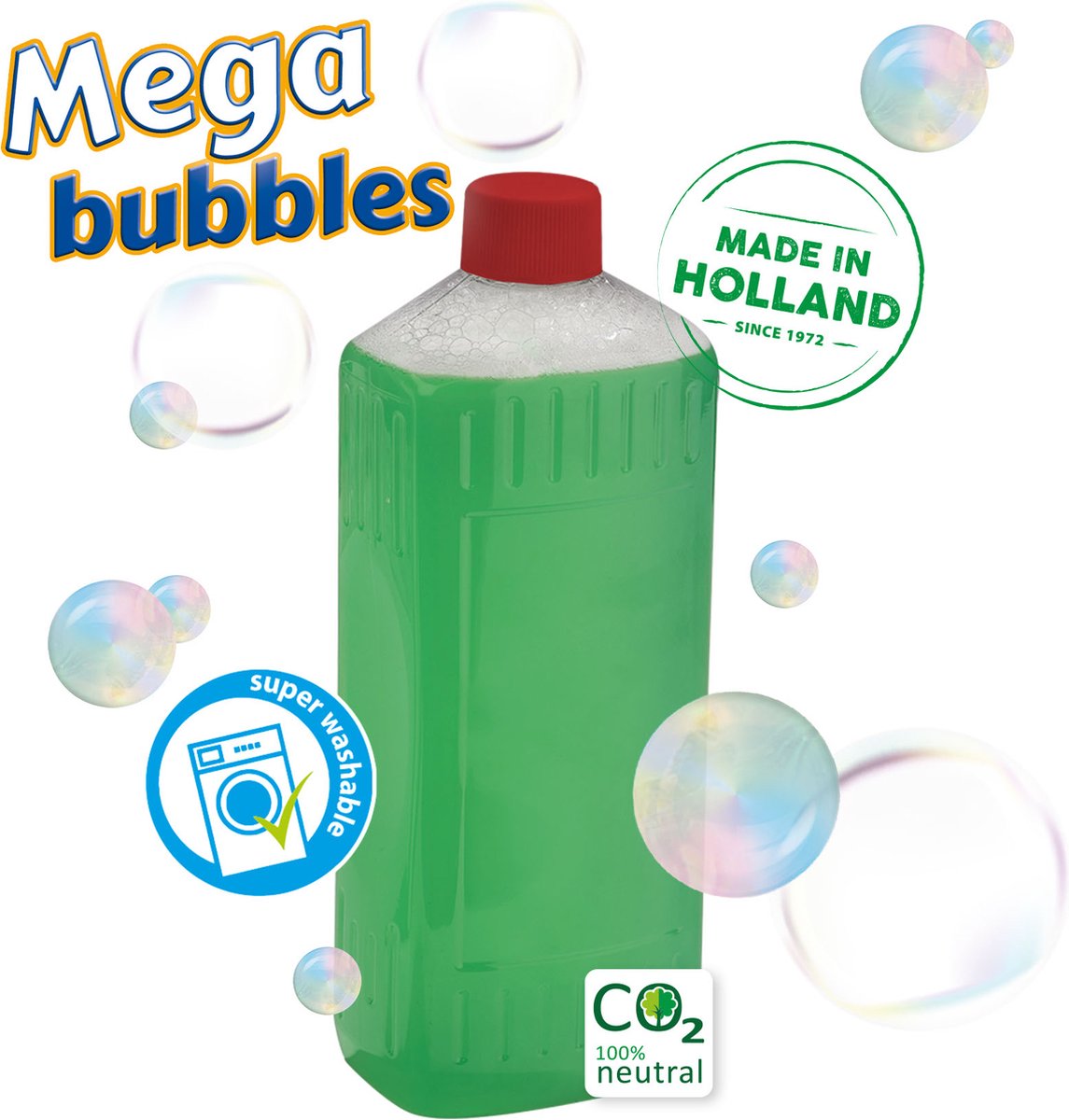 SES - Mega bubbles - Navulling - 750 ml - voor Mega bubbles en Mega bubbles XXL