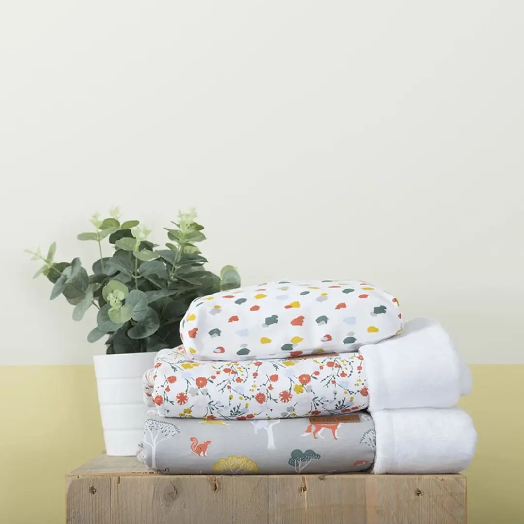 Baby's Only Wiegdeken Teddy Forest - 70x95cm - 100% Katoen