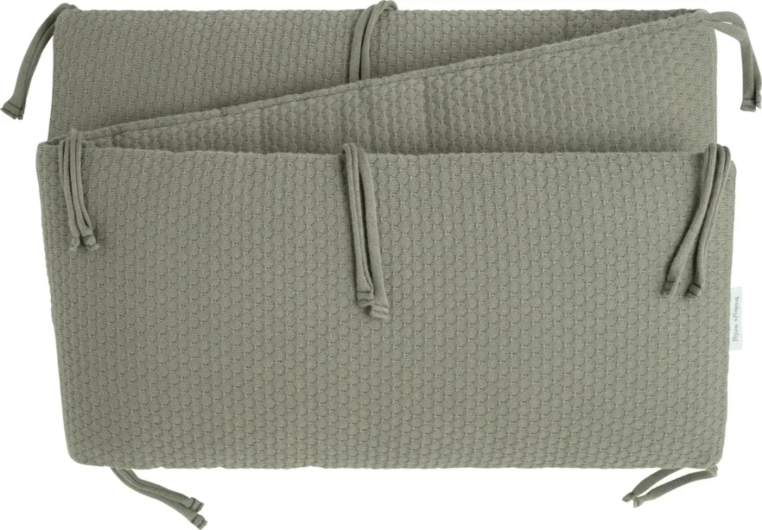 Baby's Only Gebreide Bedbumper Urban Green