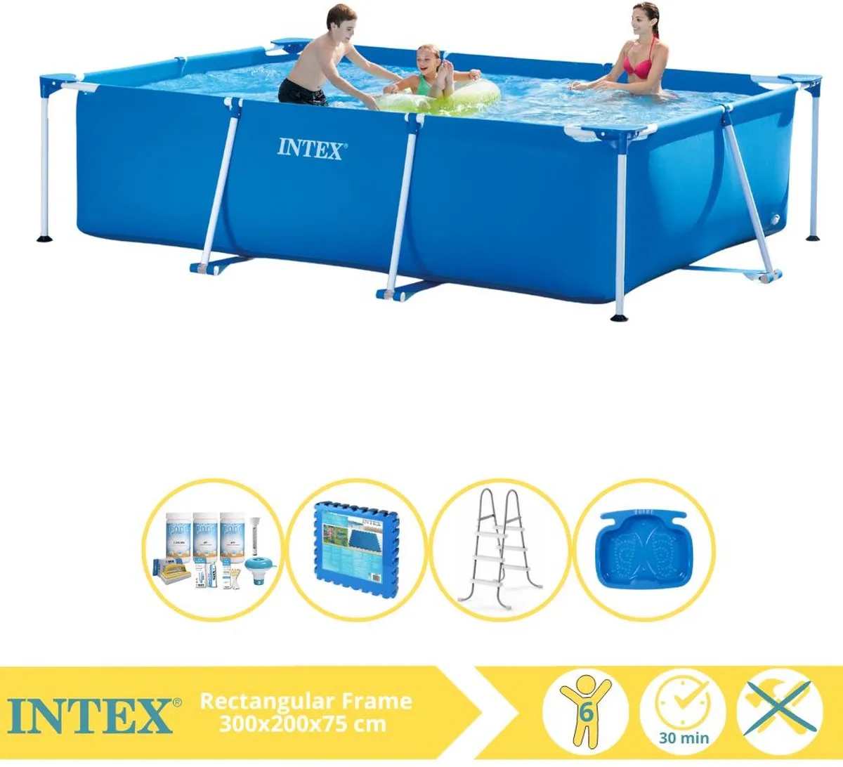 Intex 28272NP Opzetzwembad 300x200x75cm