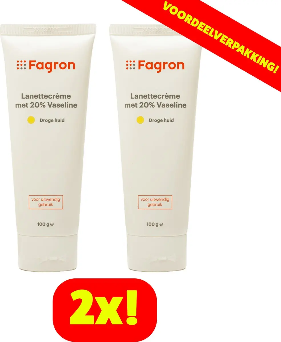 Fagron Lanettecrème 20% Vaseline