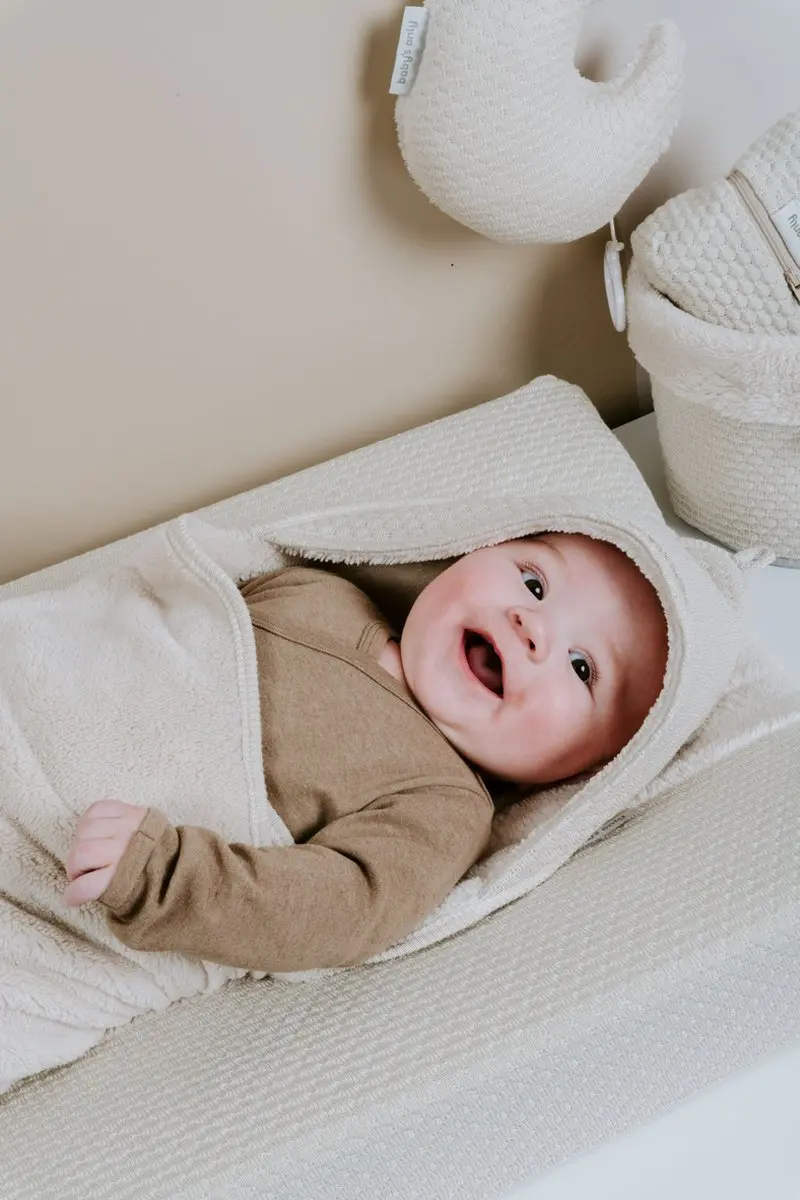 Baby's Only Wikkeldeken Sky - 75x75cm Warm Linen