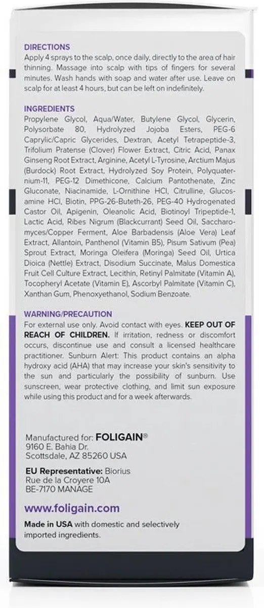Foligain Lotion tegen Haaruitval Vrouwen 59ml