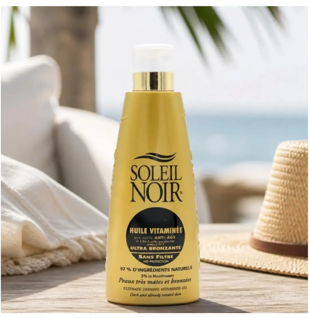 Soleil Noir Ultra-Bronzing Gevitamineerde Olie 150ml