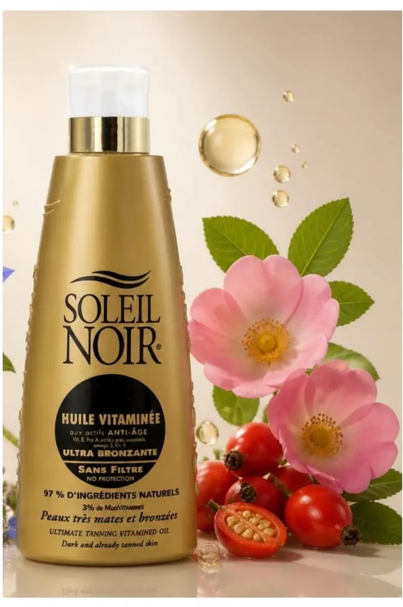Soleil Noir Ultra-Bronzing Gevitamineerde Olie 150ml