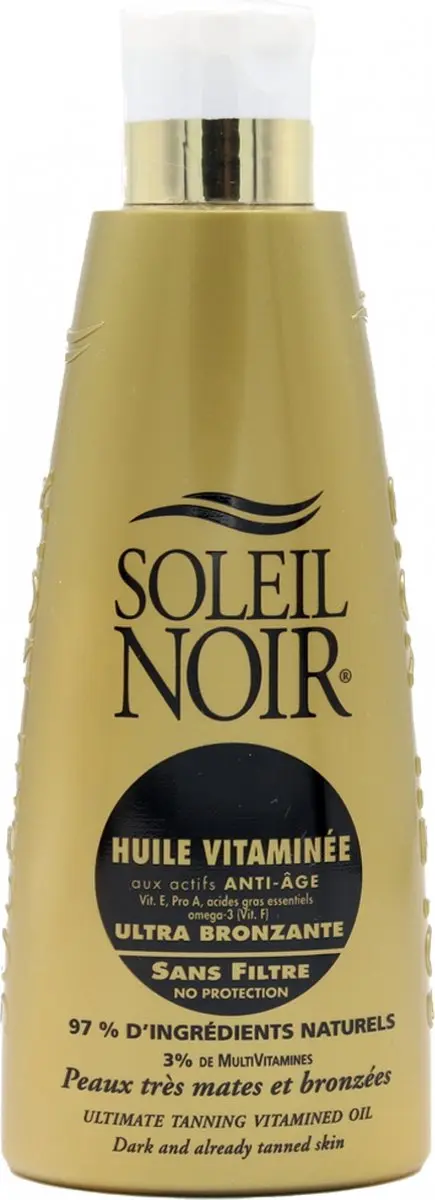 Soleil Noir Ultra-Bronzing Gevitamineerde Olie 150ml