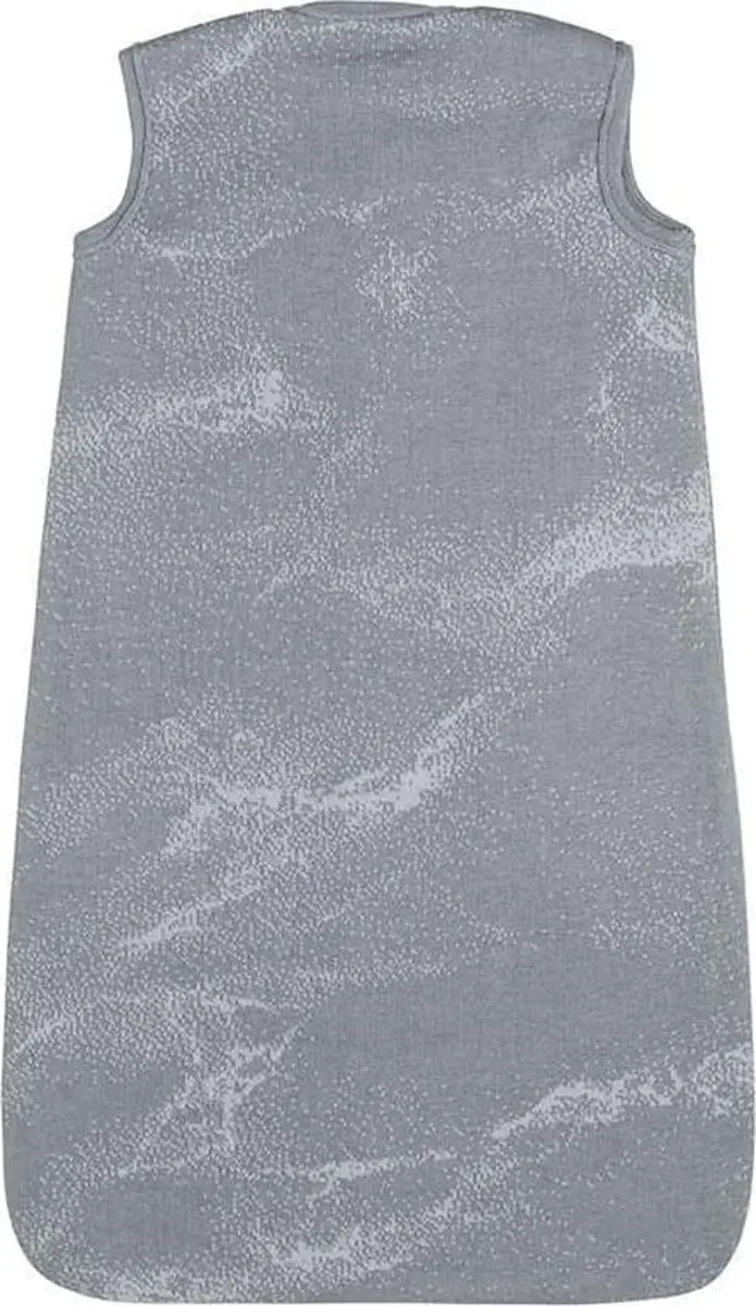 Baby's Only Gebreide Slaapzak Marble - 70cm - Grijs/Zilvergrijs