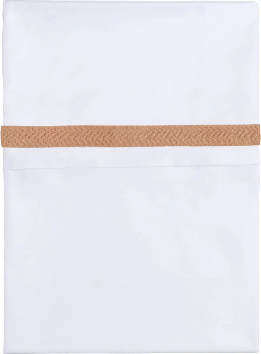 Baby's Only Wieglaken Caramel/Wit 80x100cm