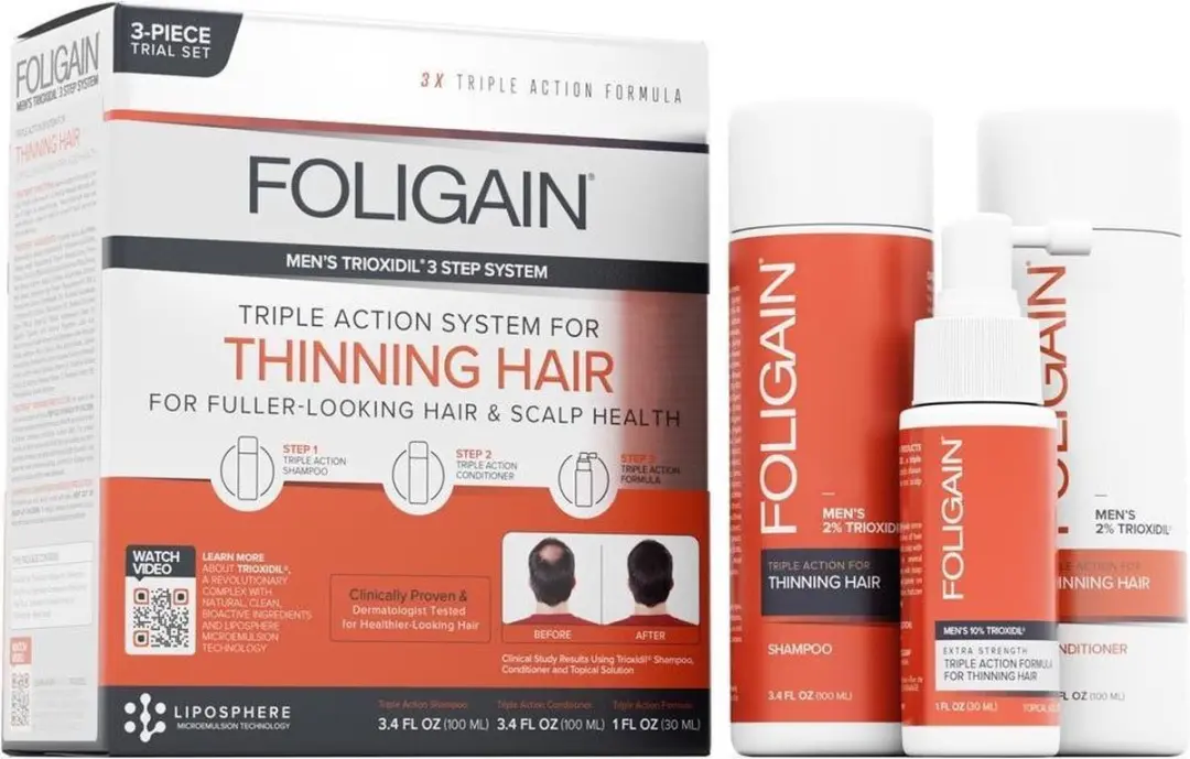 Foligain Proefset Mannen Haaruitval 300ml