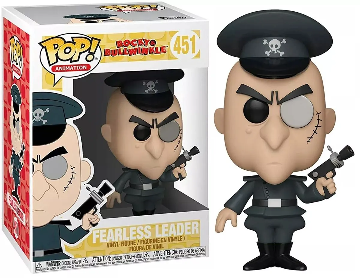 Funko Animation #451 Fearless Leader Pop! - Rocky & Bullwinkle