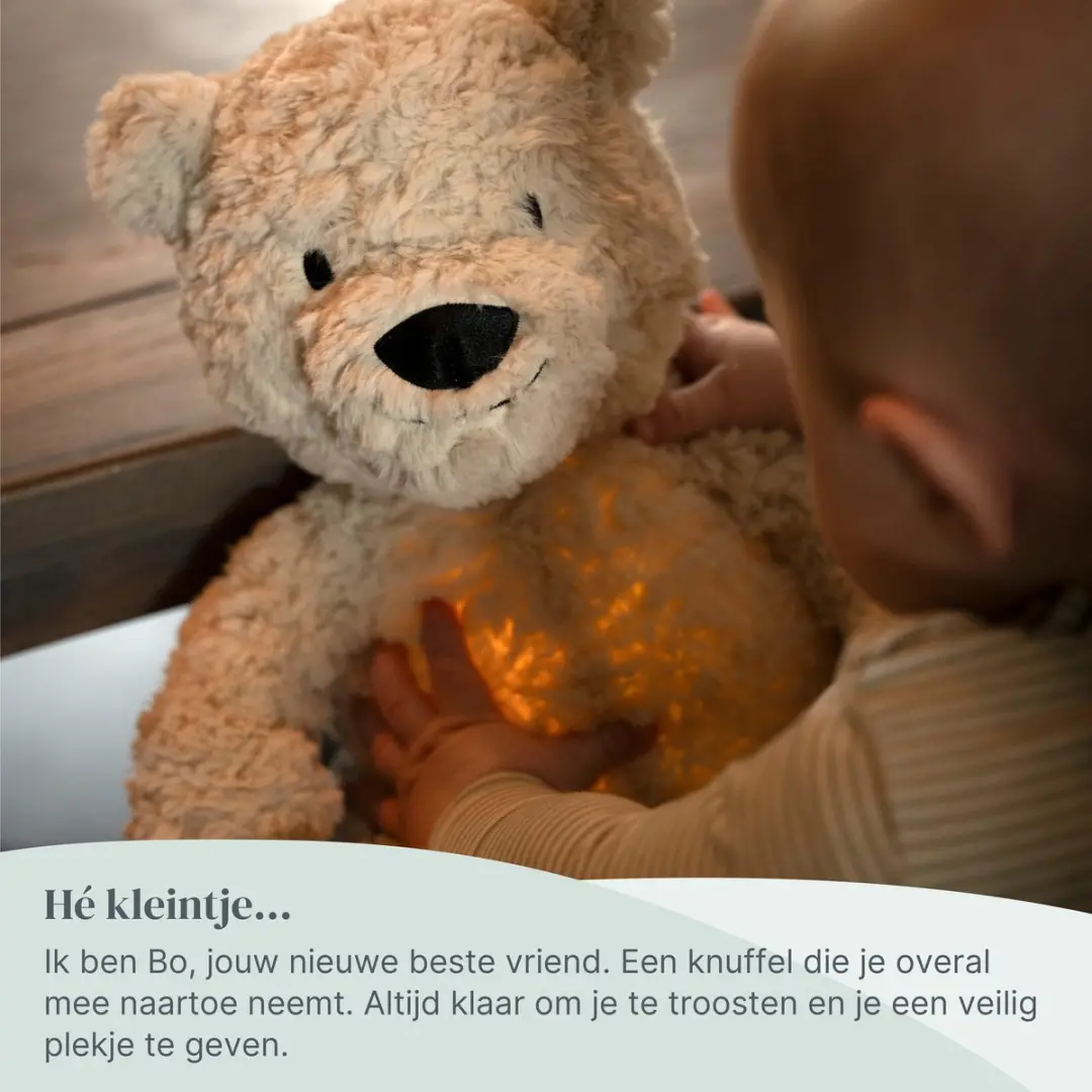 Baby's Only Bo Knuffelbeer Slaaptrainer - Warm Linen