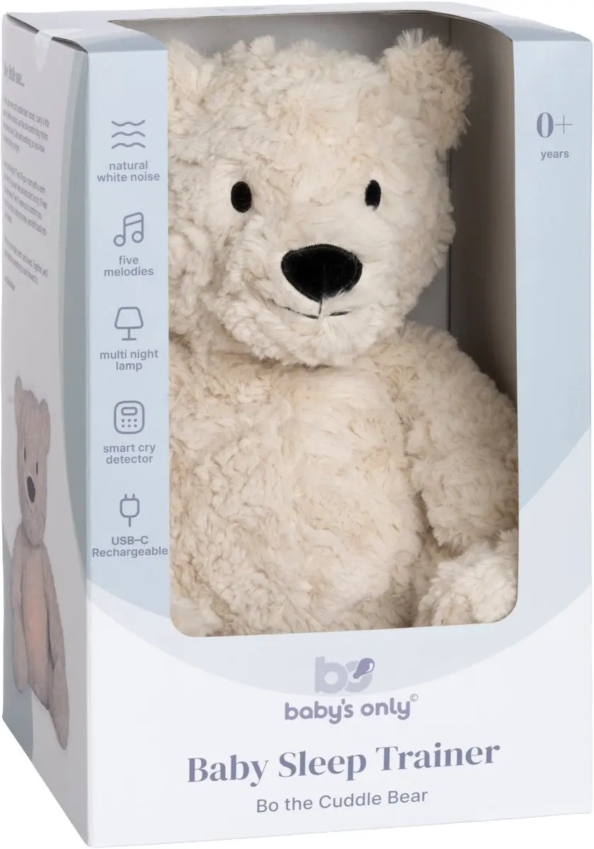 Baby's Only Bo Knuffelbeer Slaaptrainer - Warm Linen